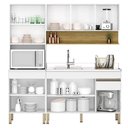 Ver imagem 2 de Cozinha Modulada 3 Pecas Balcao Pia 3023 Line Ktp Supremo Cp Freijo