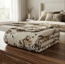 Ver imagem 3 de Colcha de Casal Evolution Patchwork Camesa Florida de 2,20m x 2,40m.