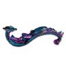 Incensário Vareta Dragão Guerreiro Azul Oriental 15cm - 5