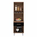 Ver imagem 6 de Paneleiro Cozinha Torre Quente 60 cm Victoria Carvalho/Preto