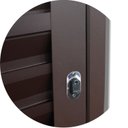 Ver imagem 4 de Porta de Correr Suspensa 210x80cm Veneziana Dir L.25 Brimak Abertura Direita