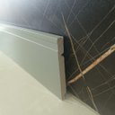Ver imagem 6 de Rodapé 15cm Poliestireno Frisado Cinza Glacial 480 Santa Luzia - 2,4 Metros