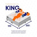 Ver imagem 5 de Colchão Luanda Espuma D28 King 193x203x24 King House
