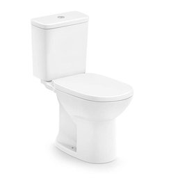 Kit Bacia com Caixa Acoplada Roca Debba Round Branco - 1