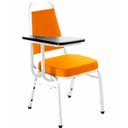 Ver imagem 1 de Cadeira Universitária Empilhável Linha Hotel Plus Laranja