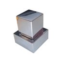 Ver imagem 4 de Acabamento para Registro Quadrado em ABS Cromado:Cromado