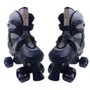 Ver imagem 1 de Patins de 4 Rodas Preto Elite Tamanho:36/39