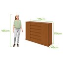 Ver imagem 4 de Cômoda Sapateira Vedra Frassino – Lopas