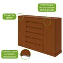 Ver imagem 2 de Cômoda Sapateira Vedra Frassino – Lopas