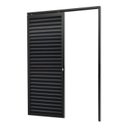 Ver imagem 2 de Porta de Correr Suspensa 210x80cm Veneziana Dir L.25 Brimak Abertura Direita