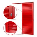 Ver imagem 3 de Porta de Correr Suspensa 210x80cm Veneziana Dir L.25 Brimak Abertura Direita