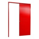Ver imagem 2 de Porta de Correr Suspensa 210x80cm Lambril Esq L.25 Brimak Abertura Esquerda