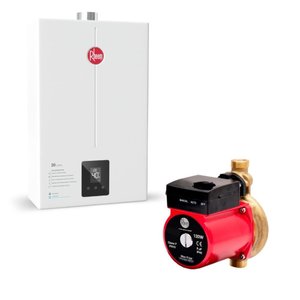 Kit Aquecedor 20 Litros Gn Bivolt + Bomba 120w 220v Rheem