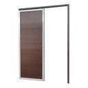 Ver imagem 3 de Porta de Correr Suspensa 210x80cm Lambril Dir L.25 Brimak Abertura Direita