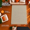 Ver imagem 3 de Tapete Sisal Art 1136 Sala Quarto Escritório Clean