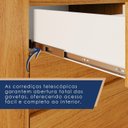 Ver imagem 7 de Cozinha Compacta 7 Portas 2 Gavetas Lagos Marrom/Cinamomo/Off White Acetinado
