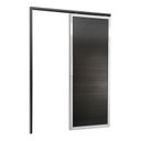 Ver imagem 3 de Porta de Correr Suspensa 210x80cm Lambril Esq L.25 Brimak Abertura Esquerda Preto/Mix