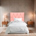 Ver imagem 2 de Cabeceira Estofada para Cama de Solteiro 90 Athena Suede
