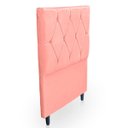Ver imagem 5 de Cabeceira Estofada para Cama de Solteiro 90 Athena Suede
