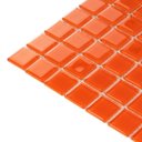 Ver imagem 3 de Pastilha Vidro Cristal 007 Laranja Escuro (2,5x2,5 Cm) - Linea Vitral