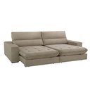 Ver imagem 4 de Sofá Aspem Veludo 02 Módulos de 90cm B25cm Meu Sofá Online B002 Veludo Capuccino