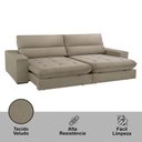 Ver imagem 6 de Sofá Aspem Veludo 02 Módulos de 90cm B25cm Meu Sofá Online B002 Veludo Capuccino