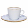 Kit 2 Xícaras Cafézinho Celeste Oxford® Porcelana 75ml - 1