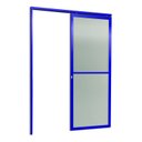 Ver imagem 3 de Porta de Correr Suspensa 210x80cm Vidrao Esq L.25 Brimak Abertura Esquerda Azul