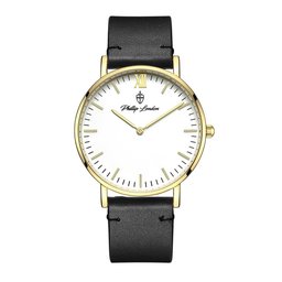 Relógio Phillip London Masculino Ref: Pl80368142m Br N Casual Dourado Pl80368142m-Br-N - 1