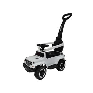 Car Andador com Empurrador Jipe Zippy Toys:branco