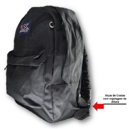 Mochila Juvenil Escolar Casual Trabalho Viagem Reforçada Vix - 4