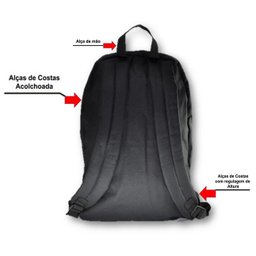 Mochila Juvenil Escolar Casual Trabalho Viagem Reforçada Vix - 3