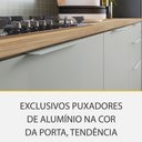 Ver imagem 2 de Cozinha Modulada 5 Peças 5 Portas 6 Gavetas Ripado Marquesa 100 Mdf