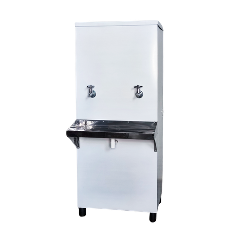 Bebedouro Industrial Inox 50l 220v + 2 Torneiras (gelada e Natural) + Filtro