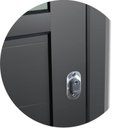 Ver imagem 4 de Porta de Correr Suspensa 210x90cm Meia Lambril Meia Vidro Dir L.25