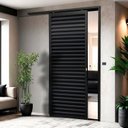 Ver imagem 1 de Porta de Correr Suspensa 210x90cm Veneziana Esq L.25 Brimak