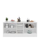 Ver imagem 7 de Cozinha Completa Modulada 2 Peças com Tampo Casuá Branca Pérola