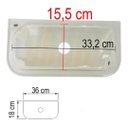 Ver imagem 2 de Tampa Caixa Acoplada Deca Carrara Nuova Creme - Tp1137