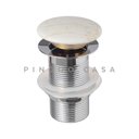 Ver imagem 4 de Cuba De Apoio Para Banheiro Redonda Slim Louça Cerâmica 28,5 cm Calcedônia Pingoo.casa -