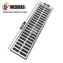 Ver imagem 5 de Ralo Pluvial Completo 15x50 Aluminio Saída 75mm com Tela