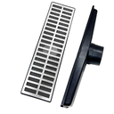 Ver imagem 1 de Ralo Pluvial Completo 15x50 Aluminio Saída 75mm com Tela