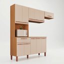 Ver imagem 2 de Cozinha Modulada Barcelona 100% MDF Móveis Home | 11 Portas + 1 Gaveta
