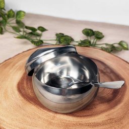 Cafeteira Prensa Francesa Bule 350ml e Açucareiro Inox - 6