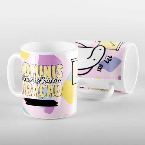 Caneca Flork Meme Administração