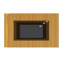 Ver imagem 5 de Painel para TV até 65 Polegadas com LED 216,8cmx135cm Amalfi Marrom Naturale