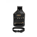 Ver imagem 2 de Cinto de Eletricista Profissional em Couro Legítimo Duplo:preto