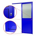 Ver imagem 6 de Porta de Correr Suspensa 210x90cm Meia Lambril Meia Vidro Dir L.25