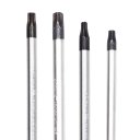 Ver imagem 5 de Kit 9 Chaves Torx Imantadas Cromo Vanádio com Furo