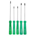 Ver imagem 2 de Kit 9 Chaves Torx Imantadas Cromo Vanádio com Furo