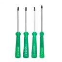 Ver imagem 3 de Kit 9 Chaves Torx Imantadas Cromo Vanádio com Furo